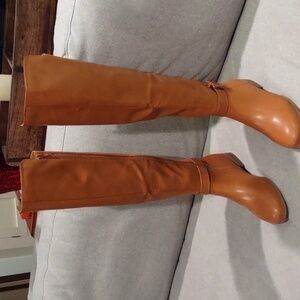 Style & Co Women's Kimmball Over-The-Knee Boots Tan Size 7.5 M, New With Tag